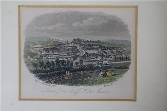 A box of assorted Lewes prints